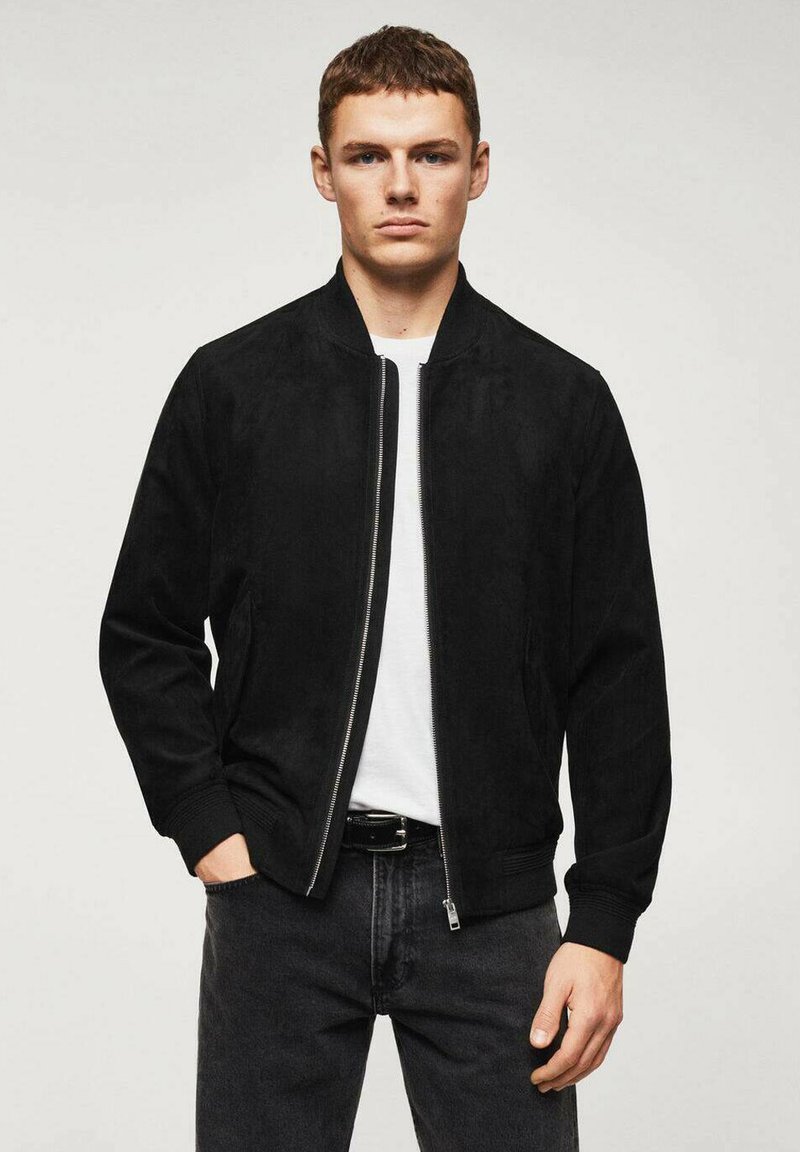 Mango BERO - Chaquetas bomber - black/negro - Zalando.es