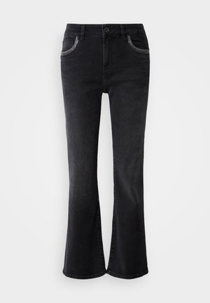 Mos Mosh PERLA - Jean flare - dark grey