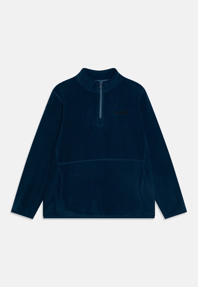 Björn Borg HALF ZIP UNISEX - Suéter de forro polar - blue wing teal