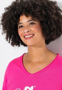 Angel of Style WITH LOVE PATTERN - Longsleeve - neon berry