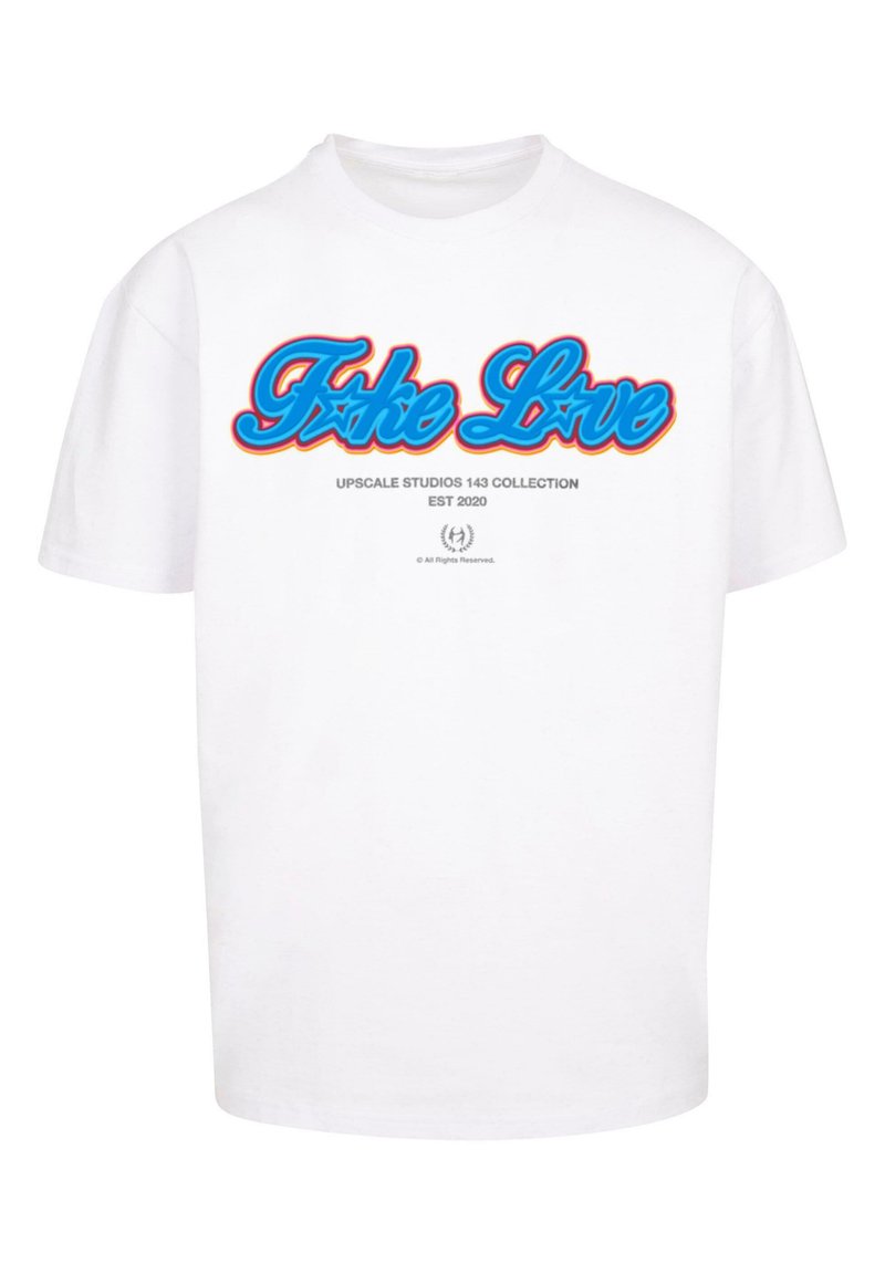 Upscale by Mister Tee T-shirt print wit Upscale by Mister Tee T-shirt print wit