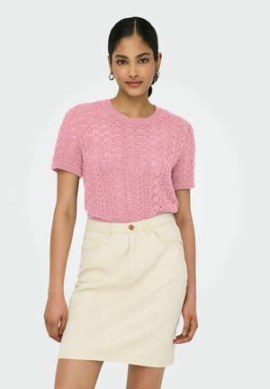 ONLY, T-shirt print - rosa