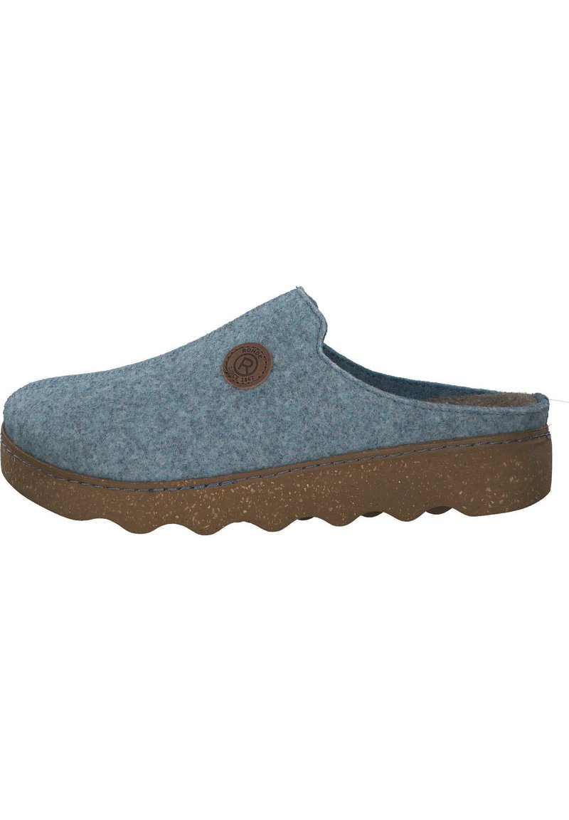 Rohde HAUSSCHUH - Pantoffels - baltic h blau