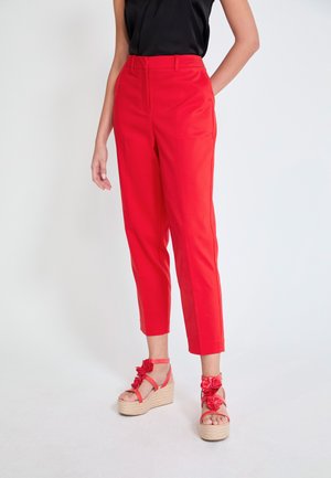 SLACKS - Pantalones chinos - red