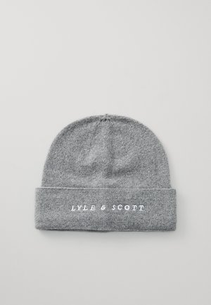 SCRIPT BEANIE UNISEX - Gorro - mid grey marl