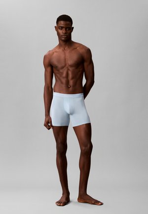 Calvin Klein Underwear, 5 PACK BOXER BRIEFS - ICON COTTON STRETCH - Boxers - black/rio red/forget me