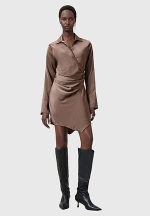 Blousejurk - cumin brown