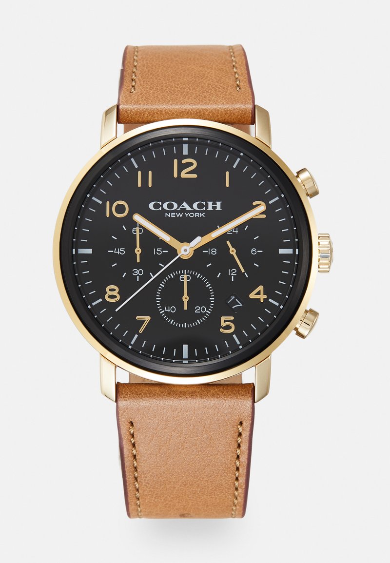 Coach HARRISON Chronograph watch brown/black/brown Zalando.de