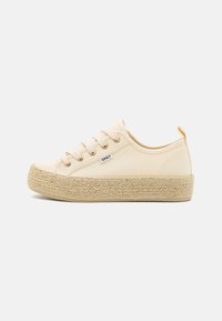 ONLY SHOES - ONLIDA - Matalavartiset tennarit - beige Pienoiskuva 1