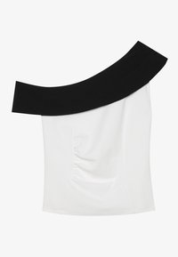 T-Shirt print - ivory/black