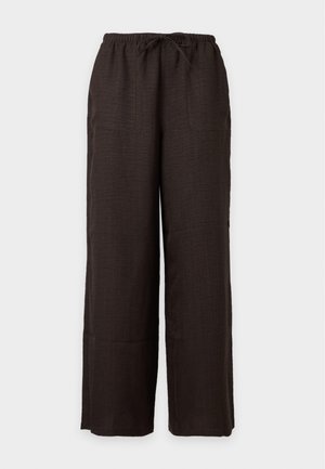 Vero Moda Petite, VMMELANEY LOOSE PANT - Pantalon classique - chocolate torte