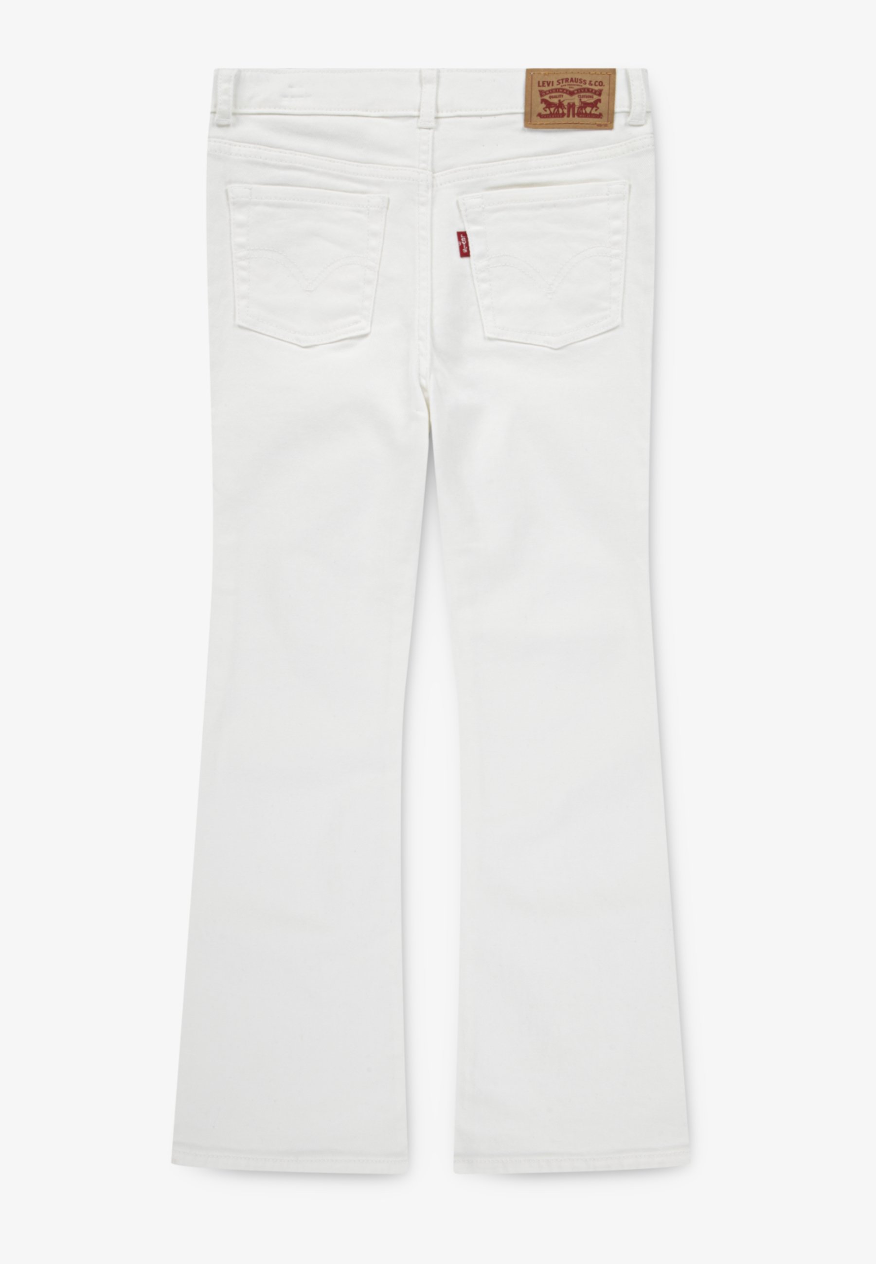 Levi's® 726 HIGH RISE FLARE - Flared Jeans - sugar swizzle/white
