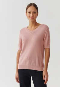 TATUUM FOKIA - Paprasti marškinėliai - light rose