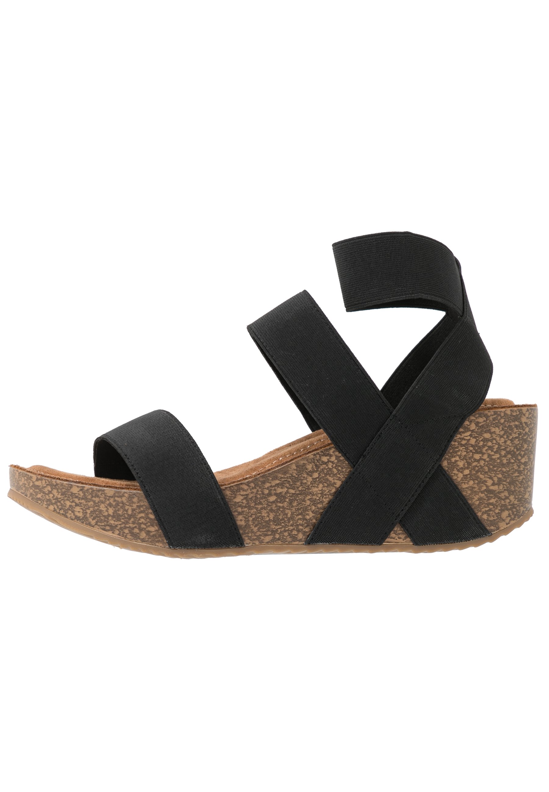 madden girl zoeyy cork wedge sandal