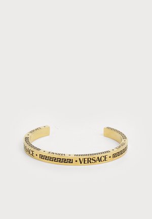 Versace BRACELET UNISEX - Bracelet - gold-coloured/black