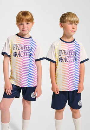 Sport T-shirt - dress blues/white