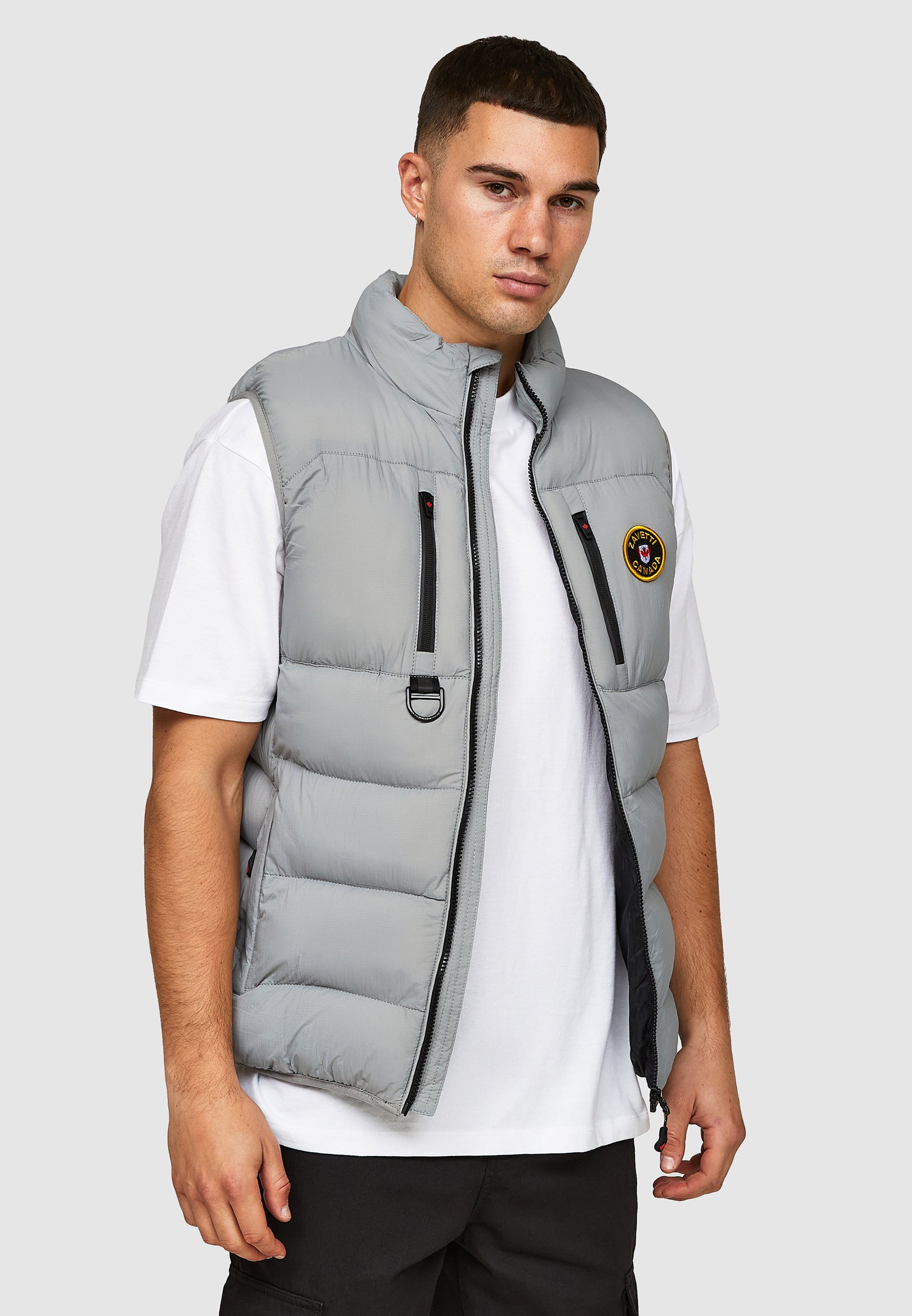 Alessandro Zavetti THELICCI PUFFER GILET - Waistcoat - monument