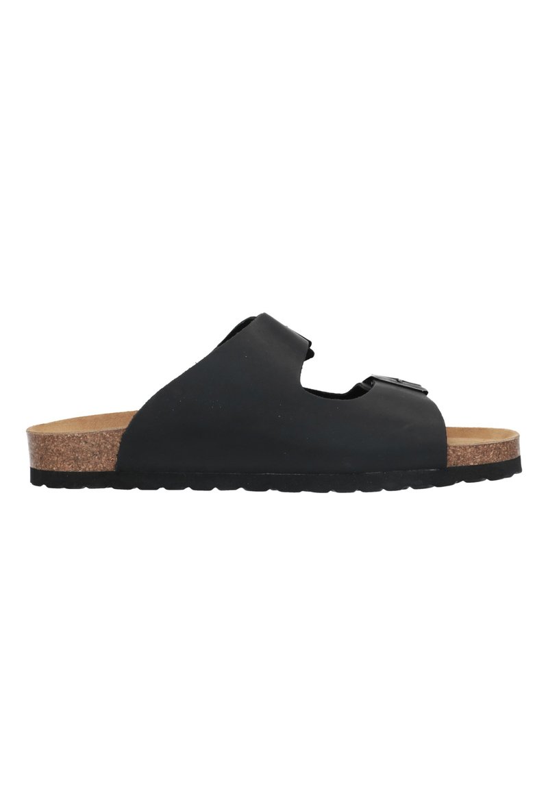 Herren Sandalen | sacha Pantolette flach black/schwarz - LD11259 Herren Sandalen | sacha Pantolette flach black/schwarz - LD11259