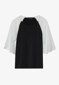 Triko s potiskem - black/white