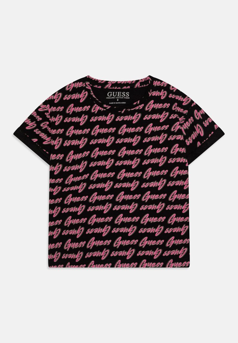 Guess JUNIOR GIRL  - Printtipaita - black