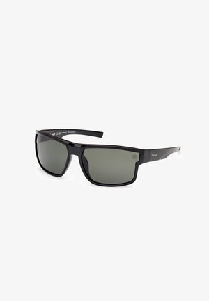 Timberland INIETTATO  - Ochelari de soare - glossy black dark green