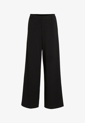 VILA VIVARONE HW WIDE - NOOS - Trousers - black
