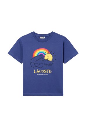 Print T-shirt - lila