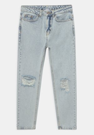 MOM DOOP DAMAGE - Jeans Relaxed Fit - light-blue denim