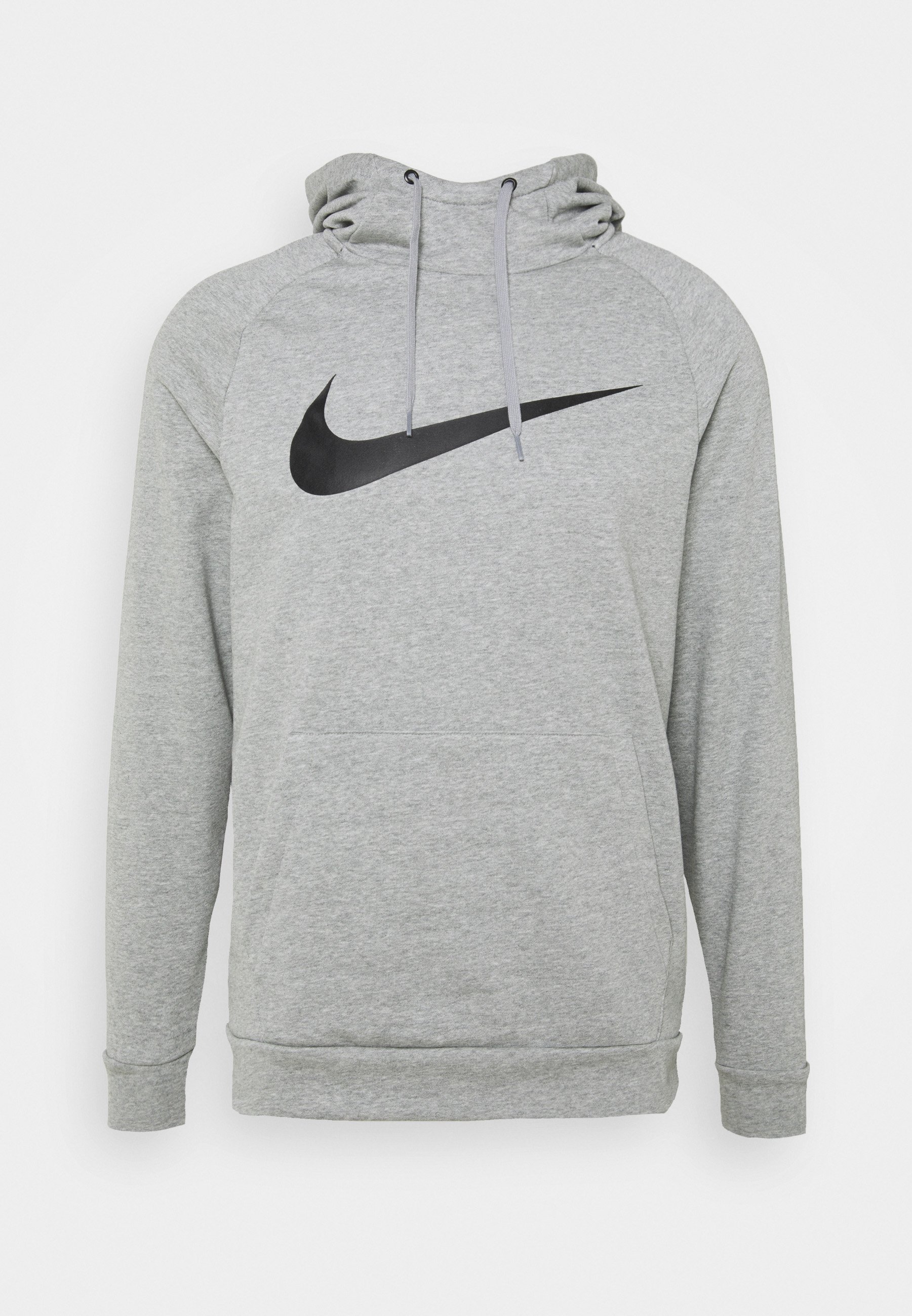 Nike Performance Jersey con capucha dark grey heather/black/gris