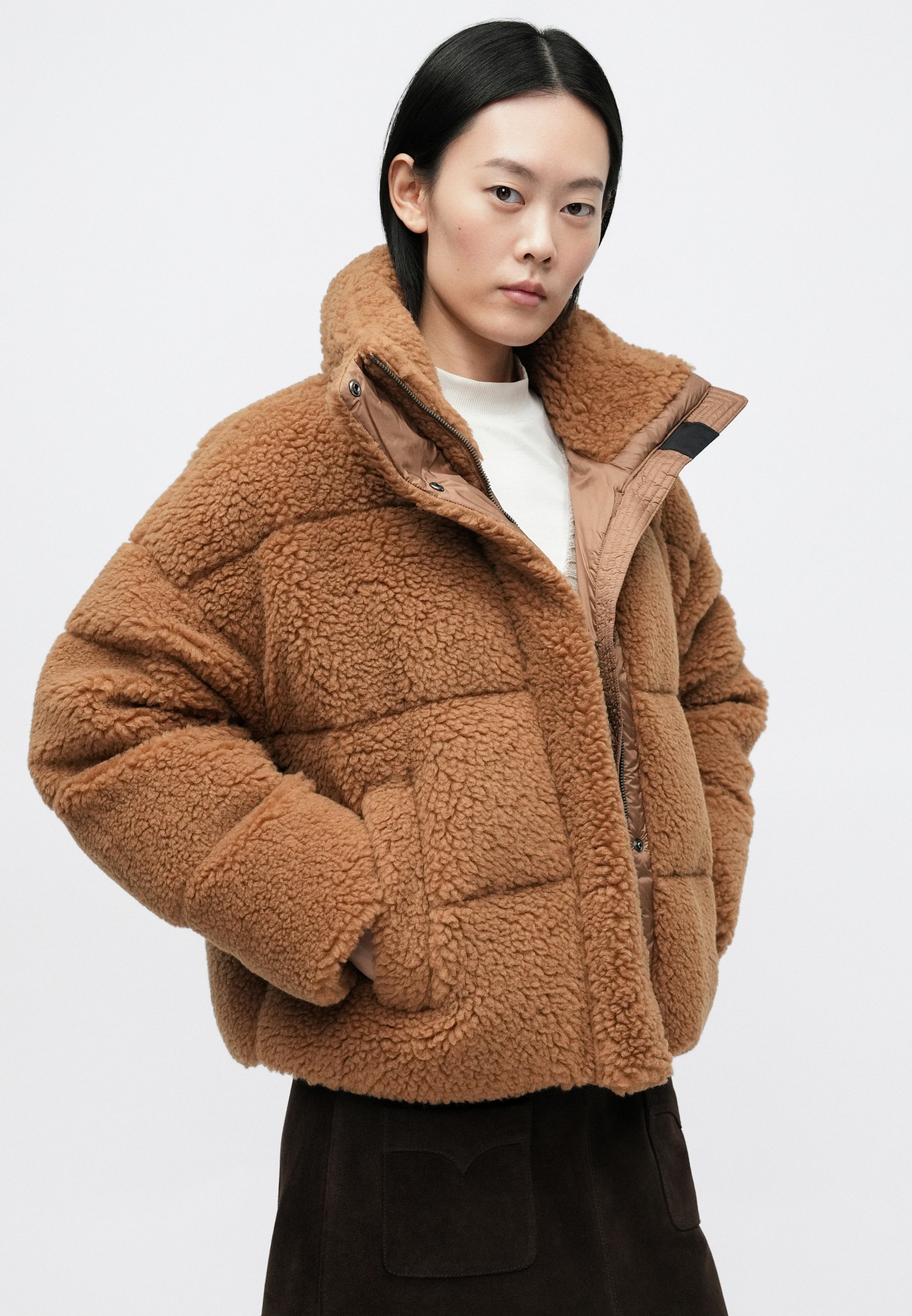 Weekend Max Mara ALFREDO - Down jacket - cammello/light brown
