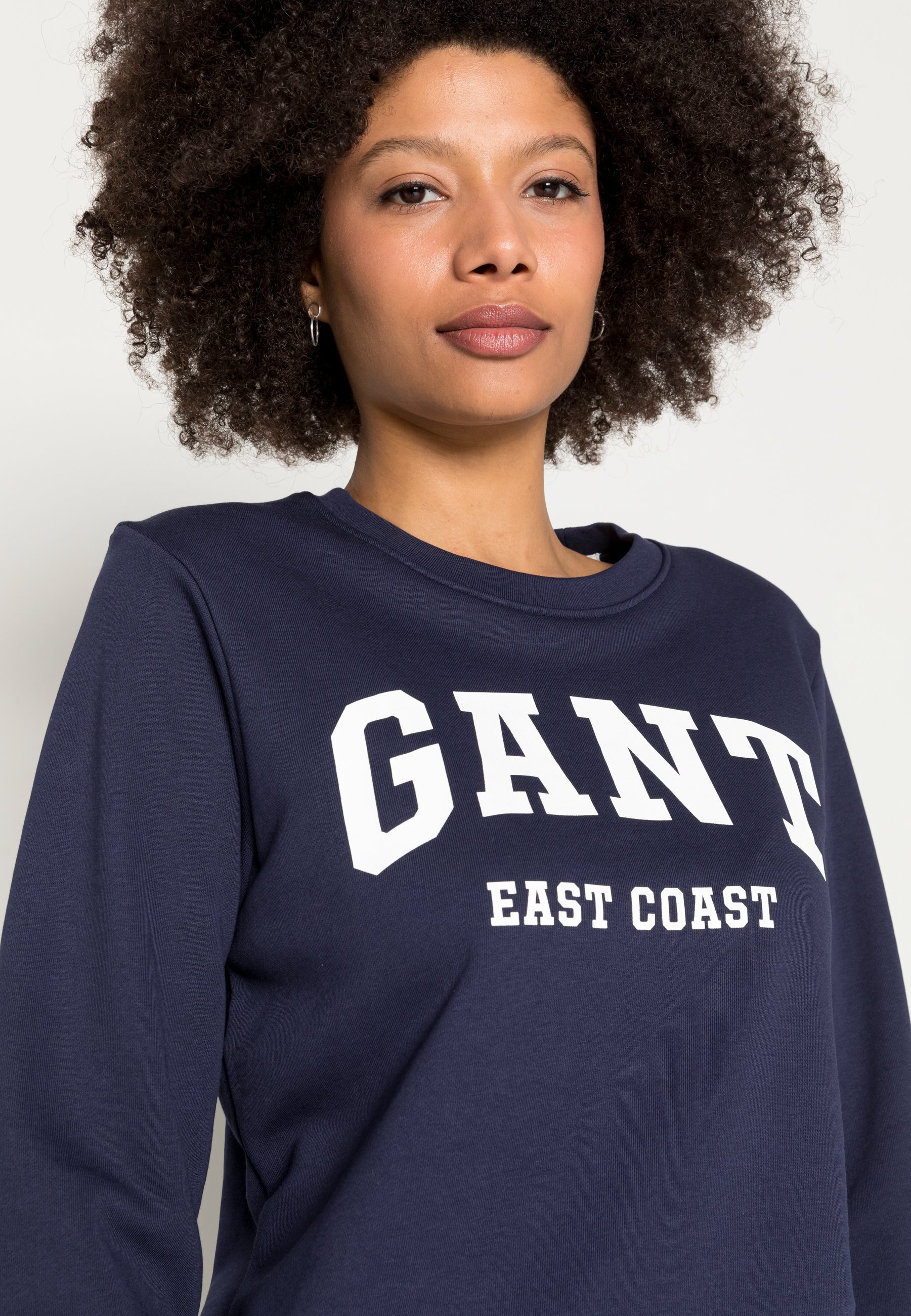 GANT C-NECK - Sweatshirt - classic blue 