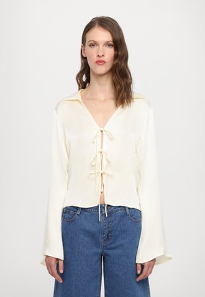 LUCILLE TIE  - Bluse - ivory