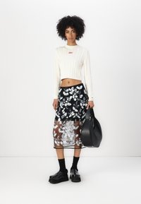Cras SKIRT - Pencil skirt - black