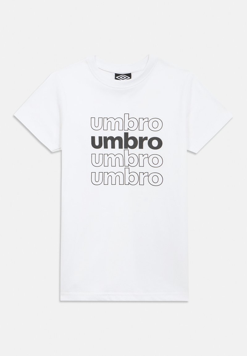 Umbro T-shirt print wit Umbro T-shirt print wit