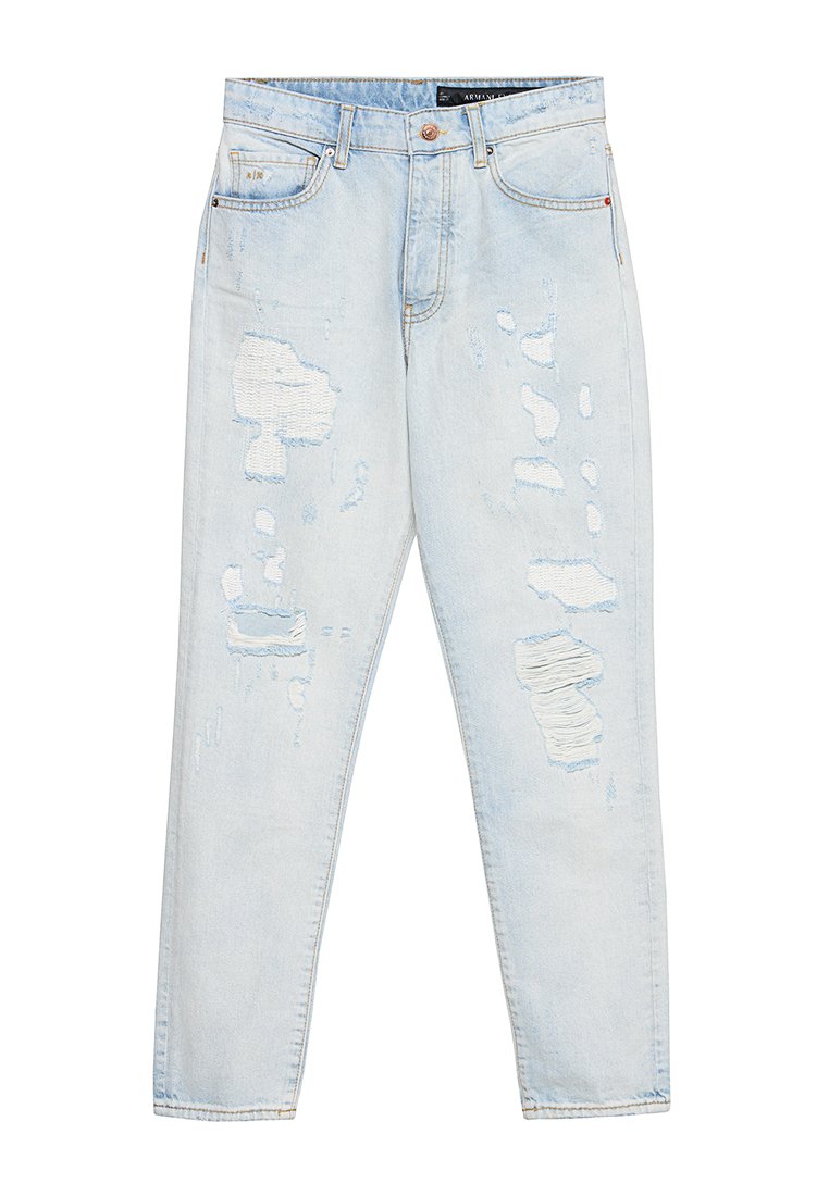 Armani Exchange Mom jeans lichtblauw Armani Exchange Mom jeans lichtblauw