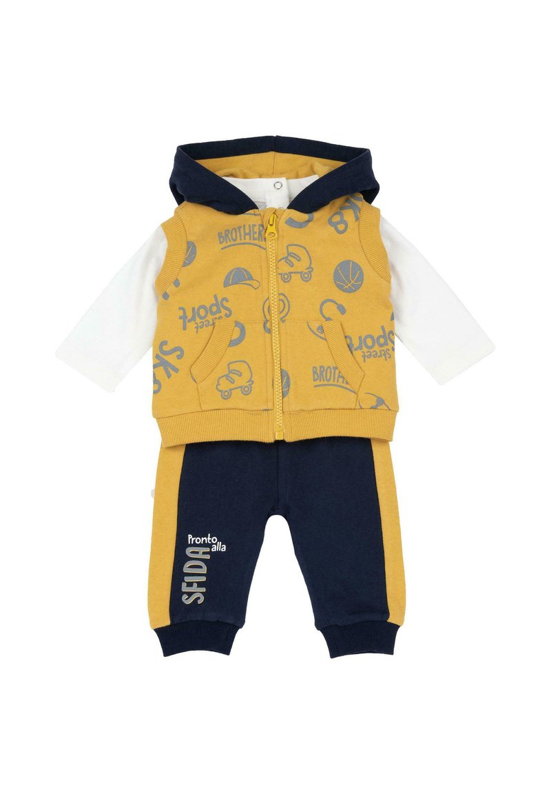 Chicco SET - Stoffhose - yellow