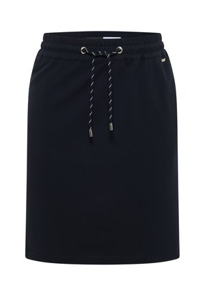 Cecil, KNIELANGER ROCK MIT ELASTIKBUND - Jupe trapèze - urban dark blue