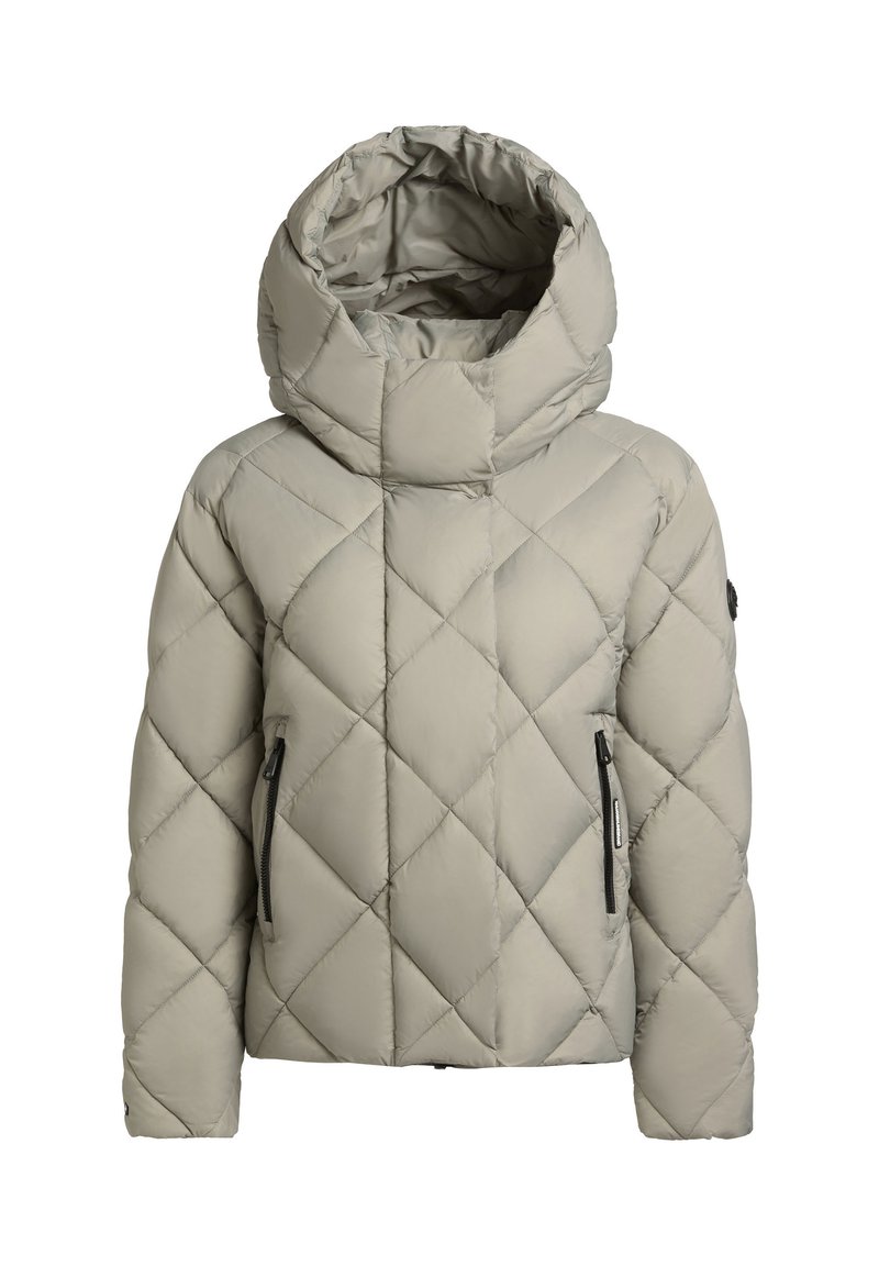 khujo Winterjas lichtgroen