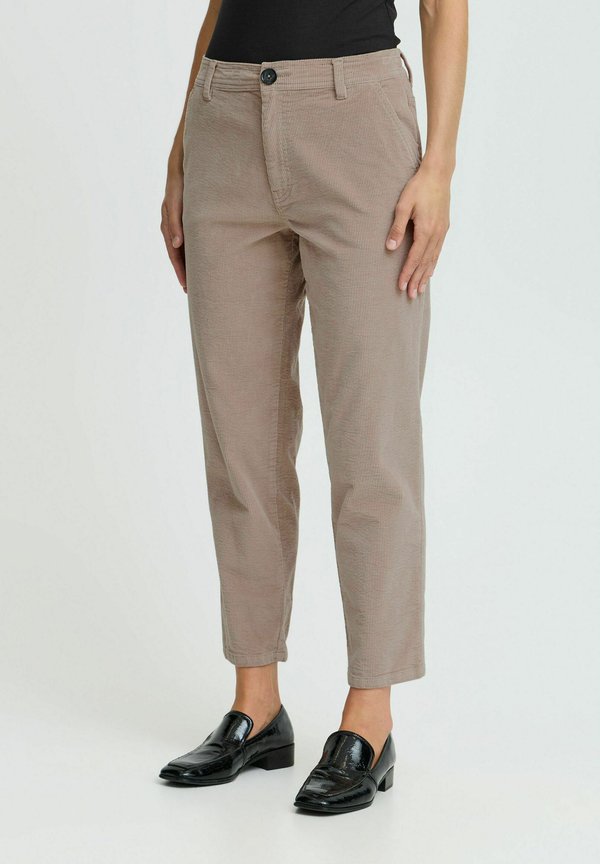 BYDASIK CROPPED - Trousers - string