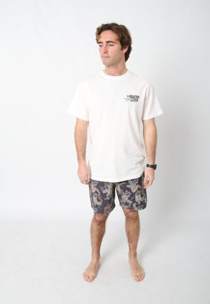 TROPICAL PAISLEY BOARDSHORT - Swimming shorts - black