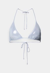 STRING BRA - Bikini top - misty blue