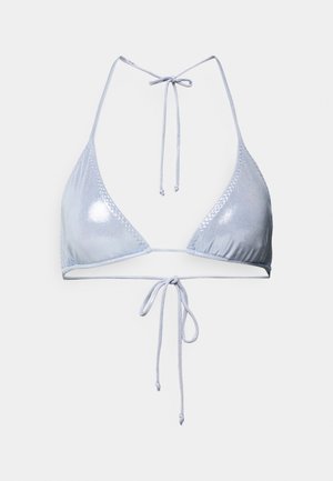 Norma Kamali STRING BRA - Bikini top - misty blue