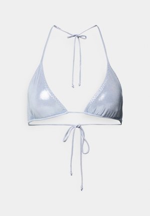 Norma Kamali STRING BRA - Bikini felső - misty blue