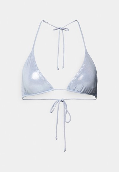 Norma Kamali STRING BRA - Bikini top - misty blue