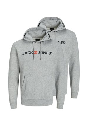 2ER PACK CORP  - Hættetrøje - light grey melange