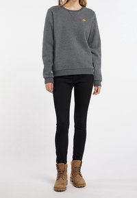 Schmuddelwedda Sweatshirt - mottled grey