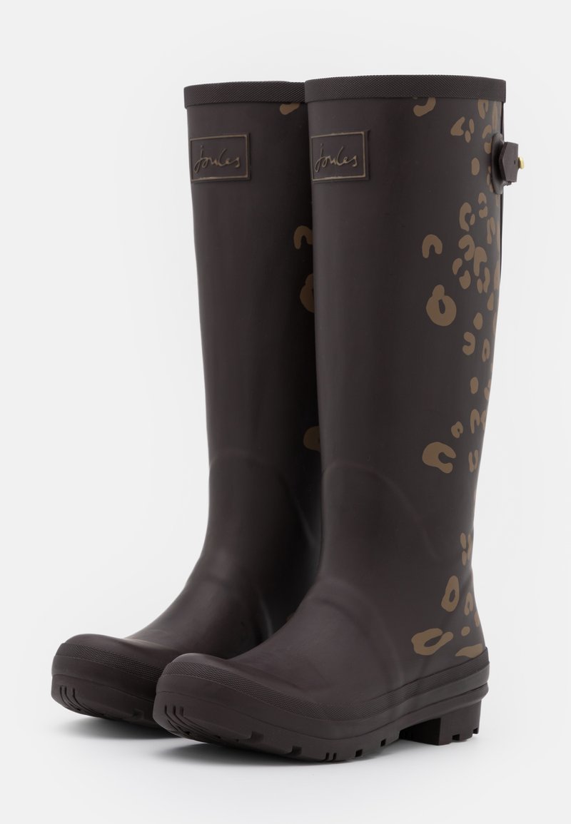 Tom WELLY PRINT - Botas de agua - brown/negro - Zalando.es