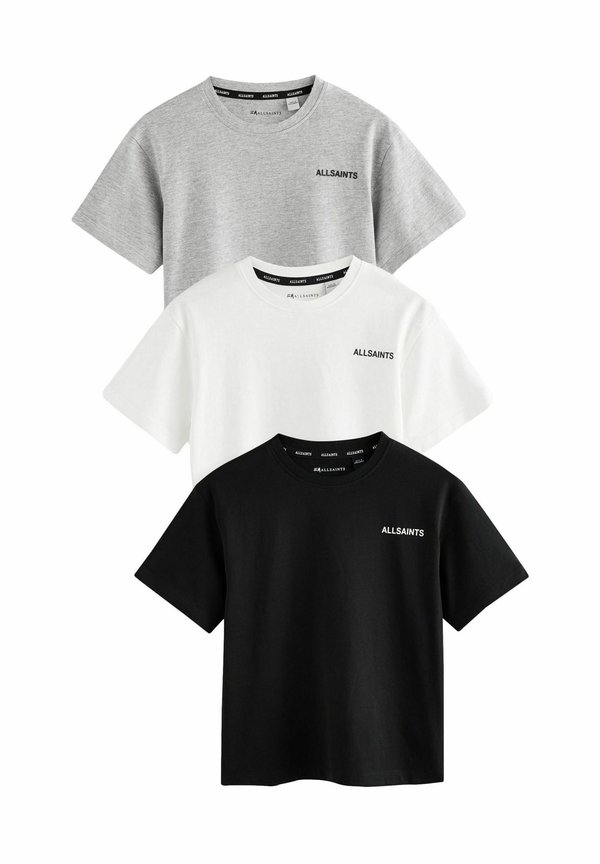 REGULAR FIT - LOGO CREW 3 PACK - T-Shirt basic