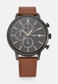 Timex - CHICAGO CHRONOGRAPH - Chronograph watch - brown/black Thumbnail Image 1