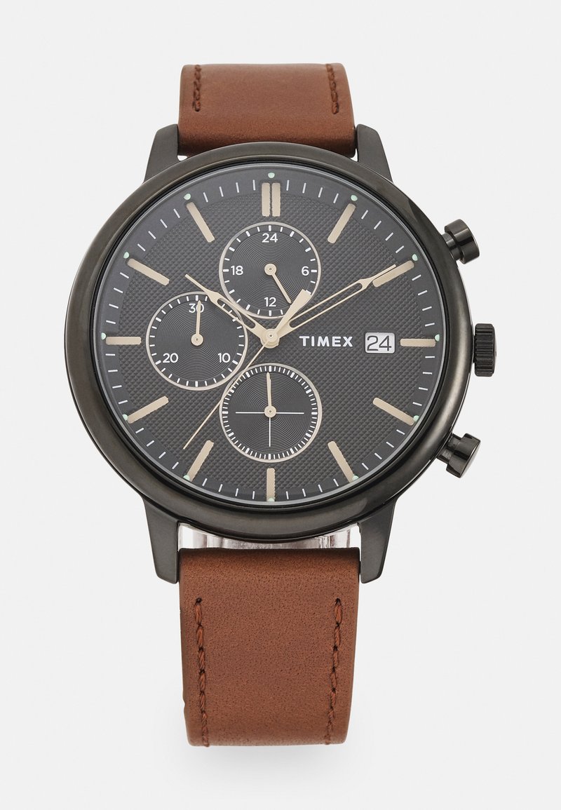 Timex CHICAGO CHRONOGRAPH - Cronografo - brown/black